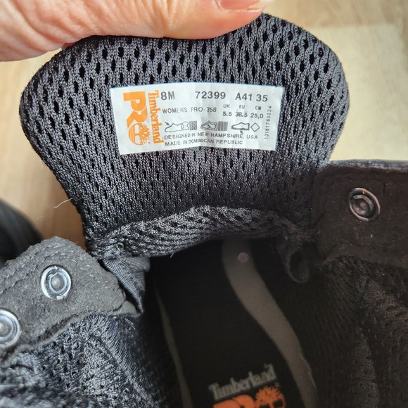 Timberland PRO Women Titan 6" Alloy Safety Toe Industrial Work Boot Leather - Picture 13 of 14